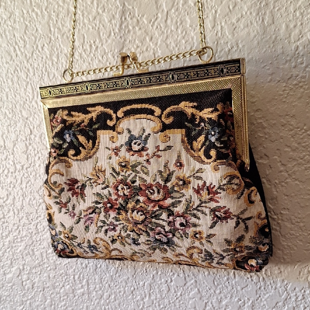 Floral Clutch Purse